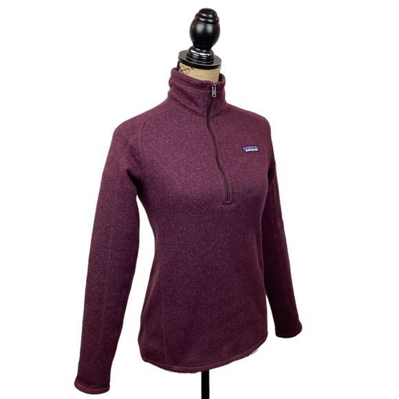Patagonia Better Sweater 1/2 Zip Burgundy - Picture 4 of 13